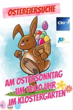 Herzliche Einladung zur Ostereiersuche am 09.04.2023