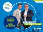 Landtagswahl auf der Zielgeraden - Ihre Stimme bitte f&uuml;r Bj&ouml;rn Jungbauer und die CSU - f&uuml;r Bayern - Ein Kommentar vorab noch
