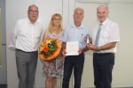 Verleihung des Ehrenzeichens des bayerischen Ministerpr&auml;sidenten an Werner Lutz